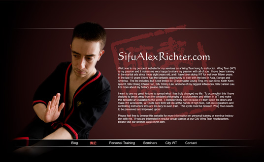 Website design