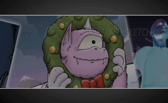 Video Thumbnail with cartoon character